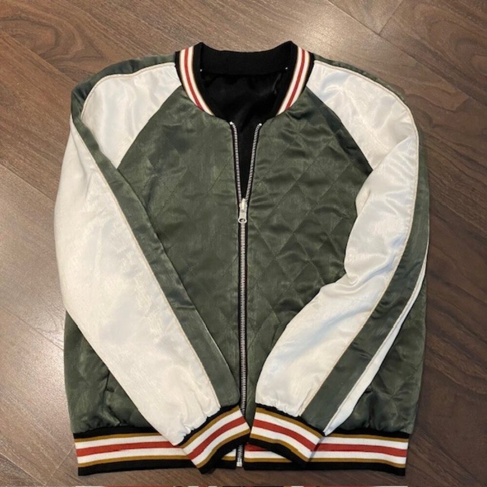 Reversible Jacket // Zipper // Size Small
